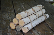 Load image into Gallery viewer, Birch Fireplace Logs 16"